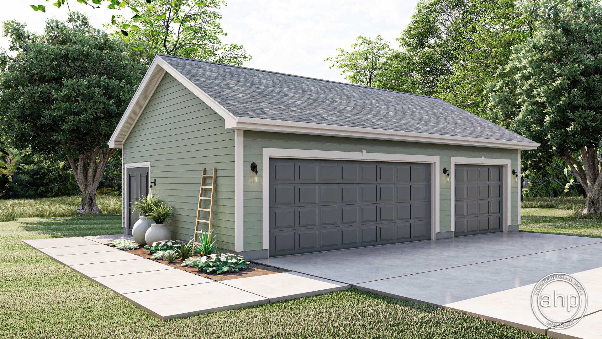 Traditional Garage Plan | Neville