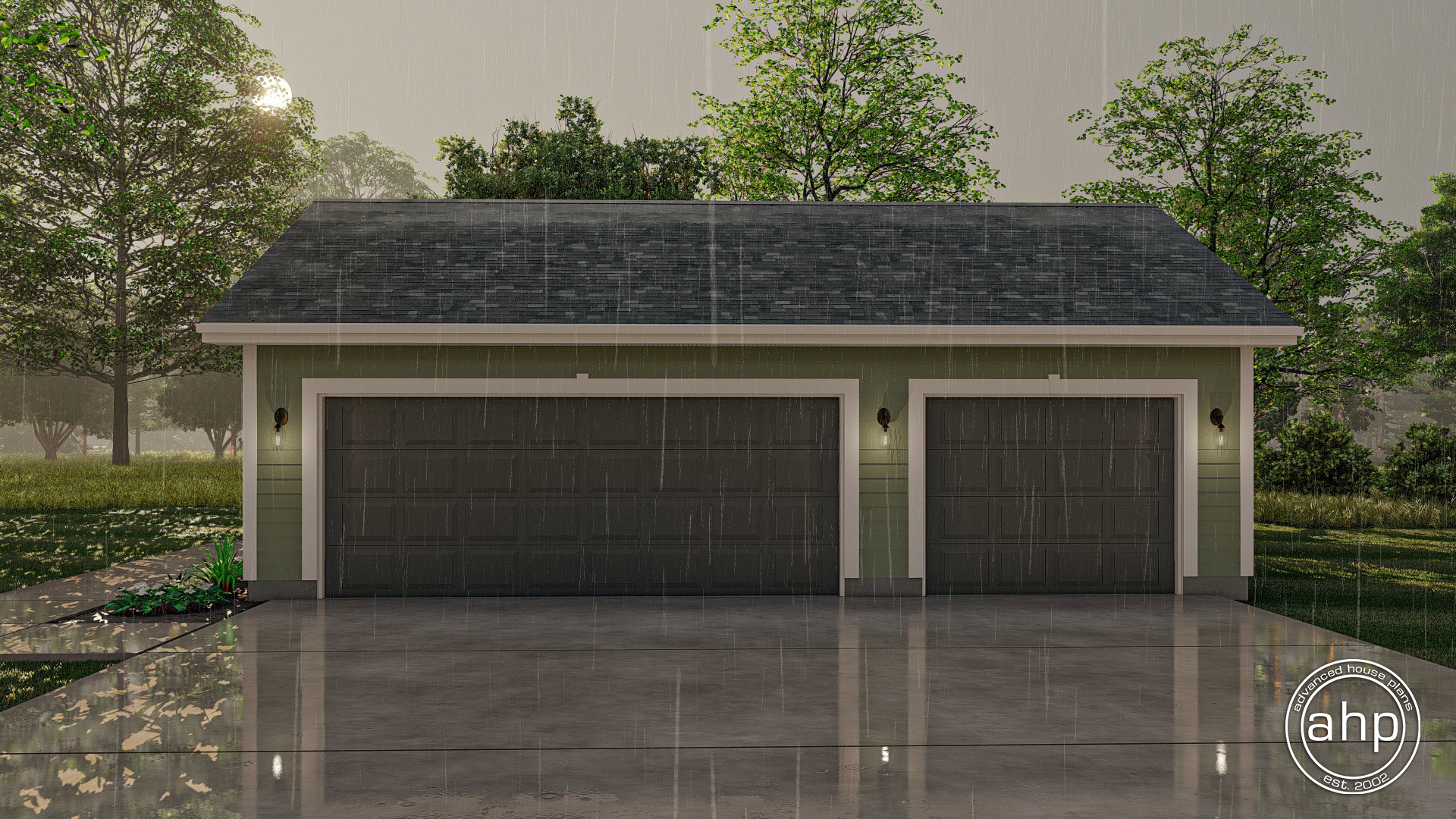 Traditional Garage Plan | Neville