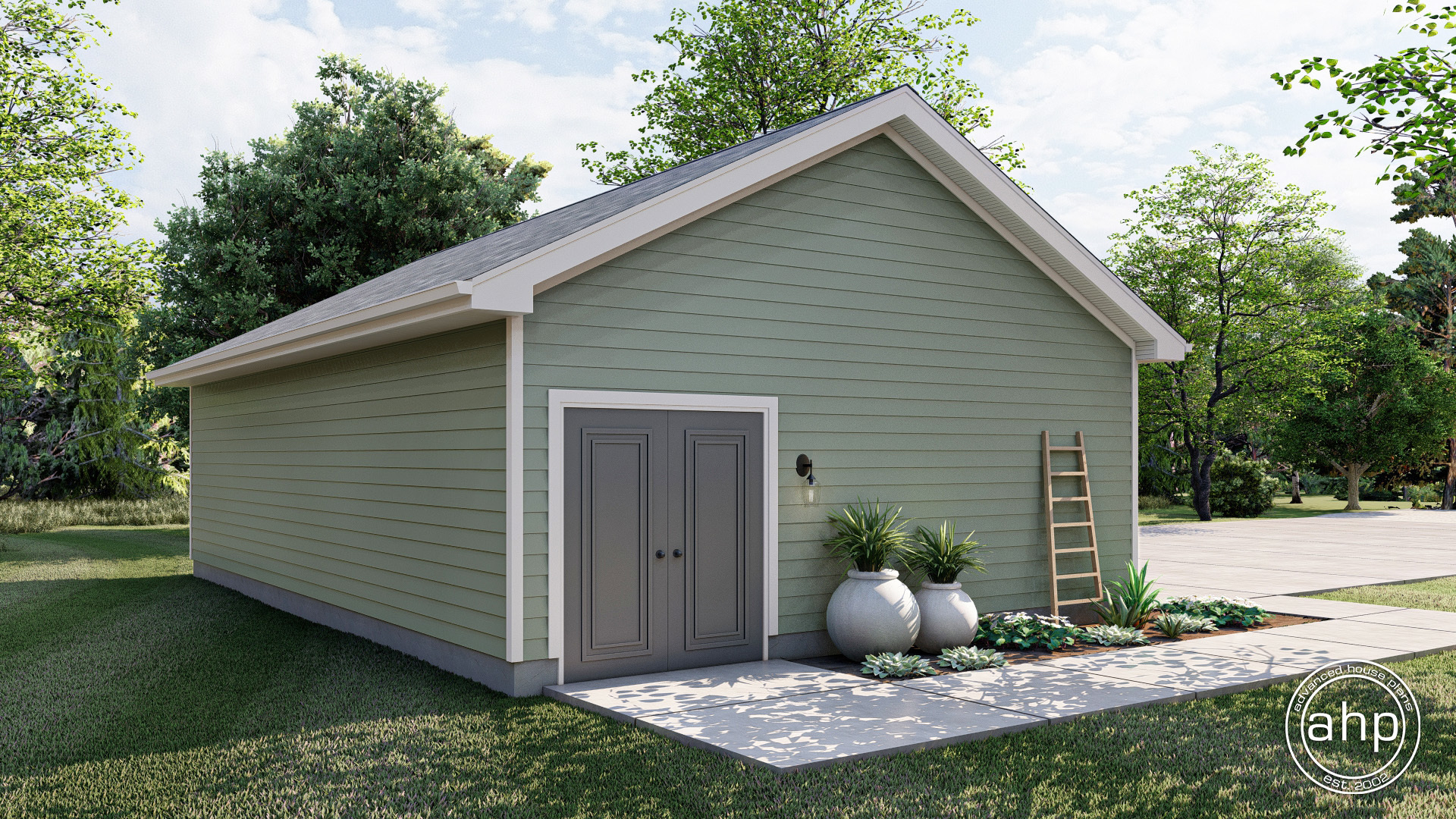 Traditional Garage Plan | Neville