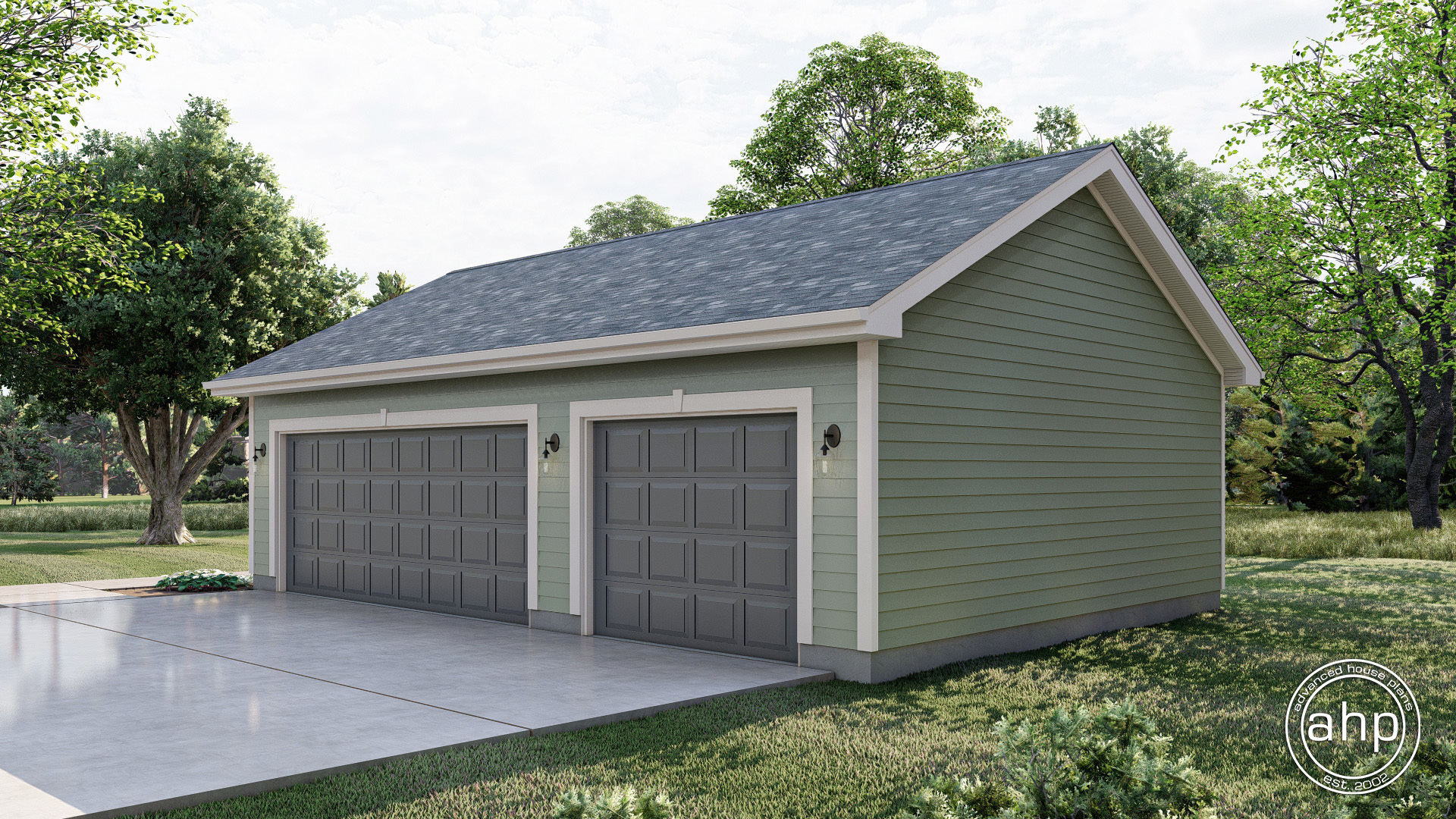 Traditional Garage Plan | Neville