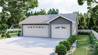 Traditional Garage Plan | Merrill