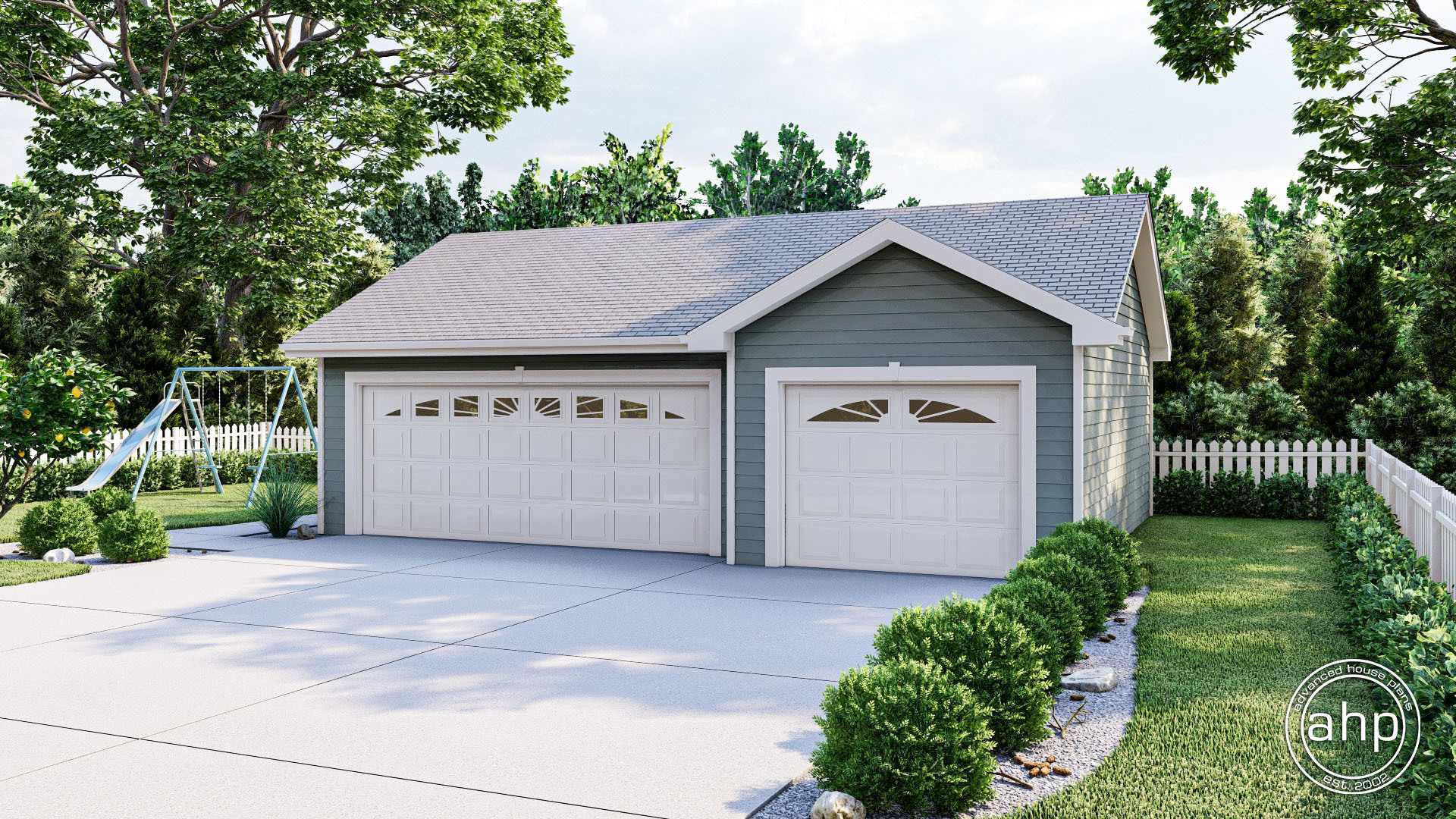 Traditional Garage Plan | Merrill