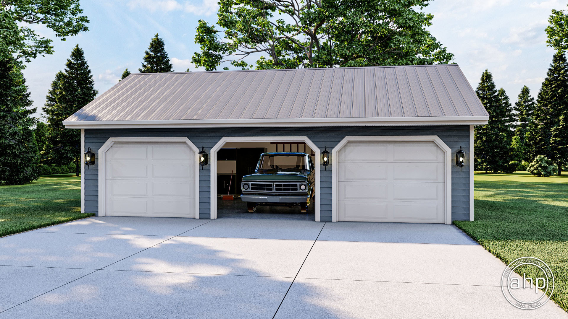 Traditional Garage Plan | Juhlin