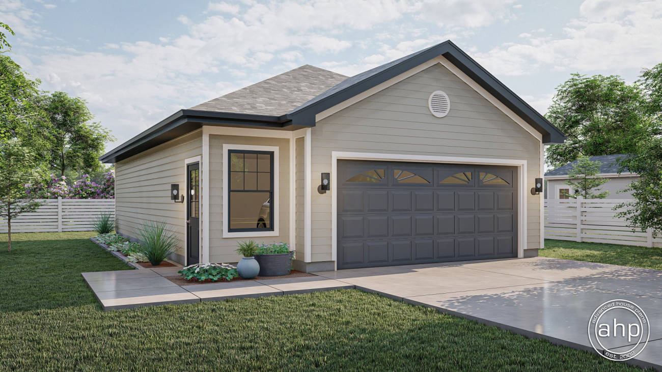 Traditional Garage Plan | Stonewall