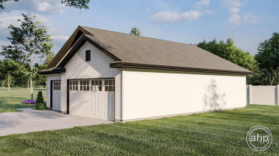 3 Car Garage Plan | Randall