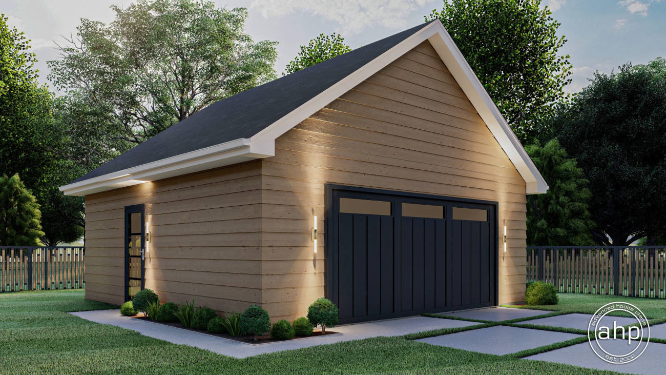 Traditional Style Garage Plan | Kira Rae