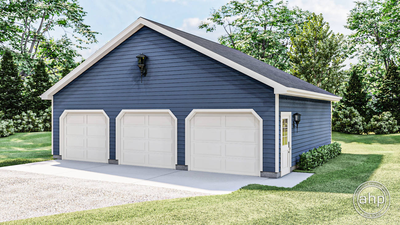 Traditional Garage Plan | Benton