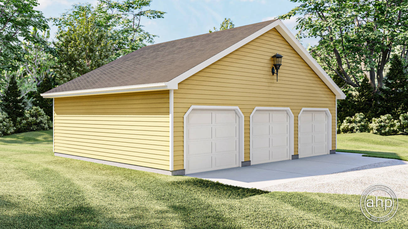 Traditional Garage Plan | Benton