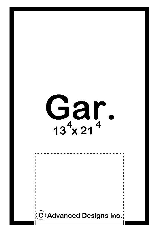 Traditional Garage Plan | Harrison