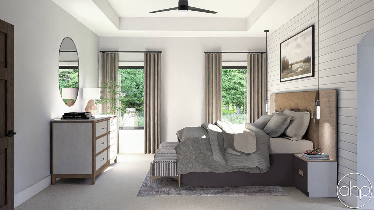 1 Story Modern Farmhouse House Plan | Copperden