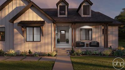 1 Story Modern Farmhouse House Plan | Copperden