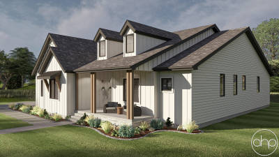 1 Story Modern Farmhouse House Plan | Copperden