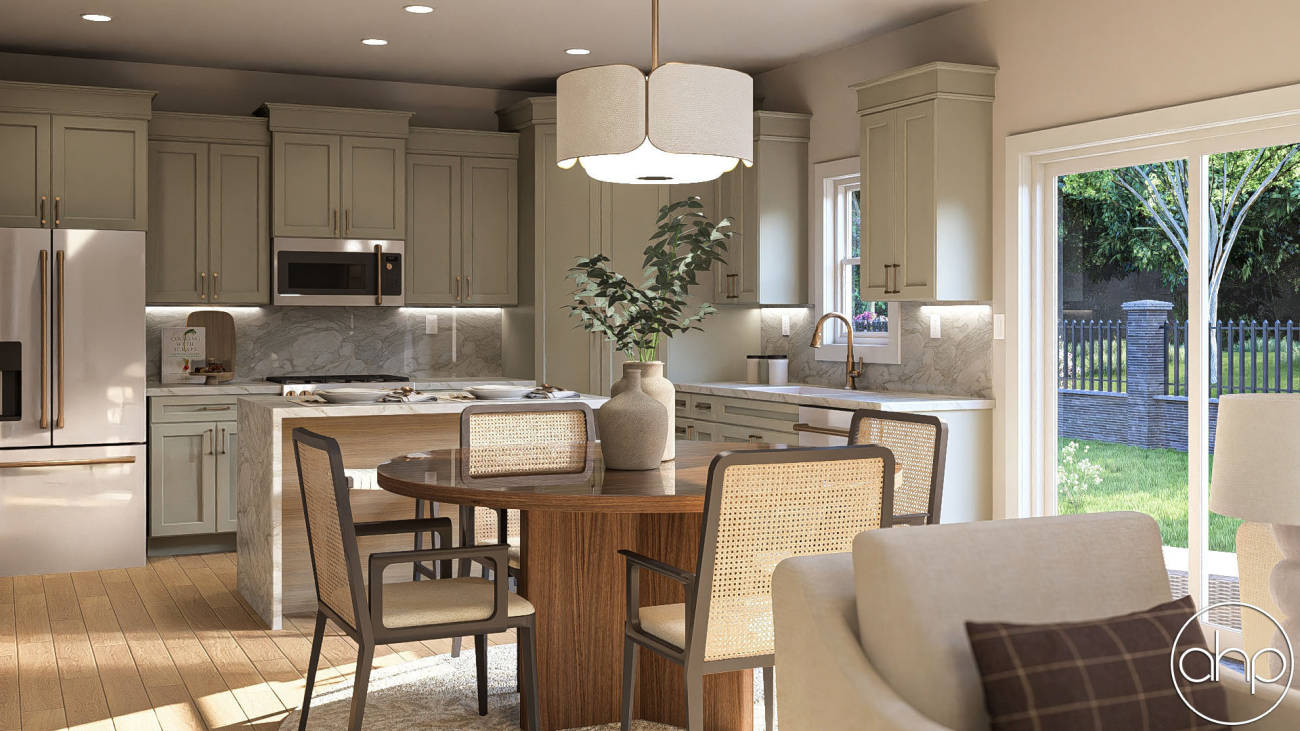 1.5 Story Craftsman House Plan | Fernau