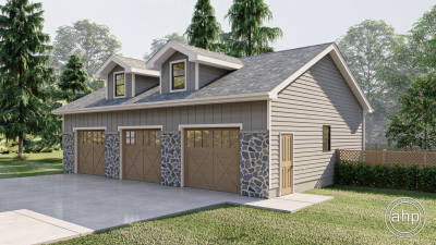 Traditional Style Garage Plan | McDaniel