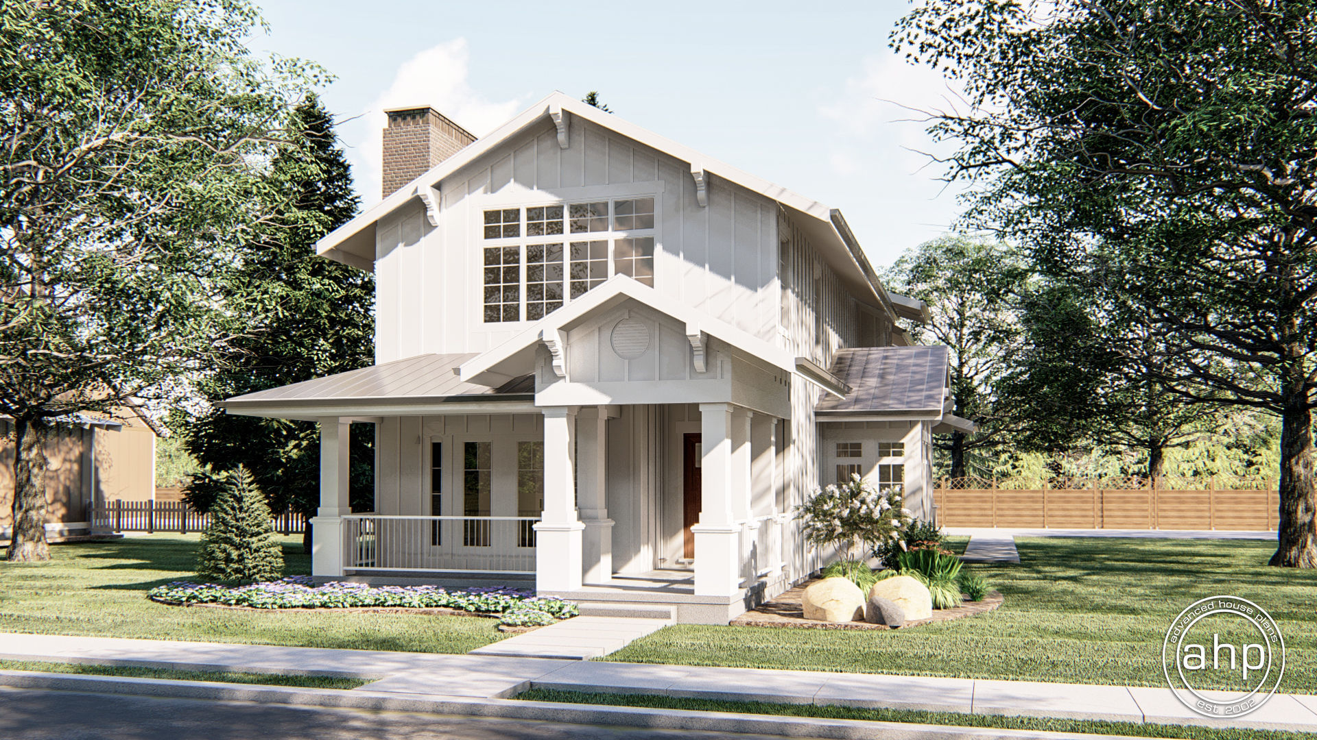 2 Story Craftsman House Plan | Westwood Cottage