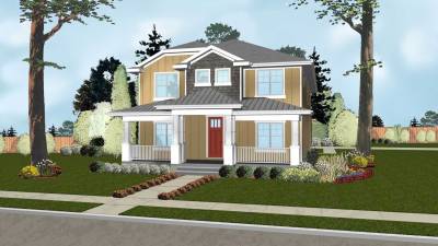 2 Story Cottage Style House Plan | Park Meadows