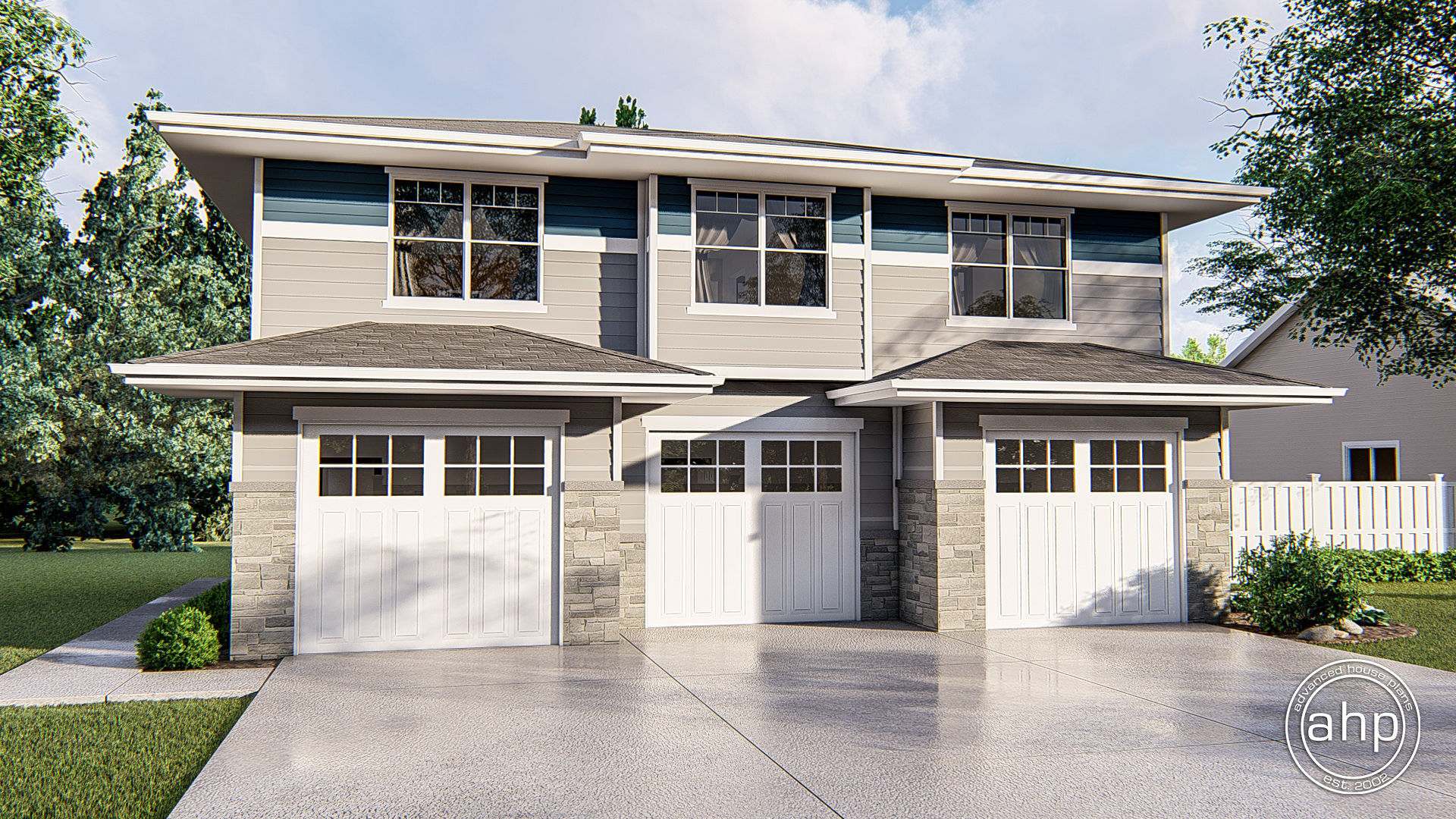 Craftsman Style Apartment Garage | Ruby Grace