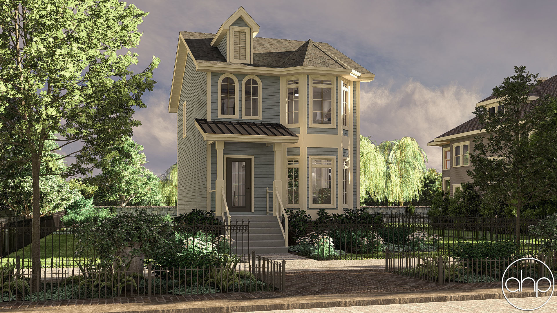 2 Story Victorian House Plan | Mclaren