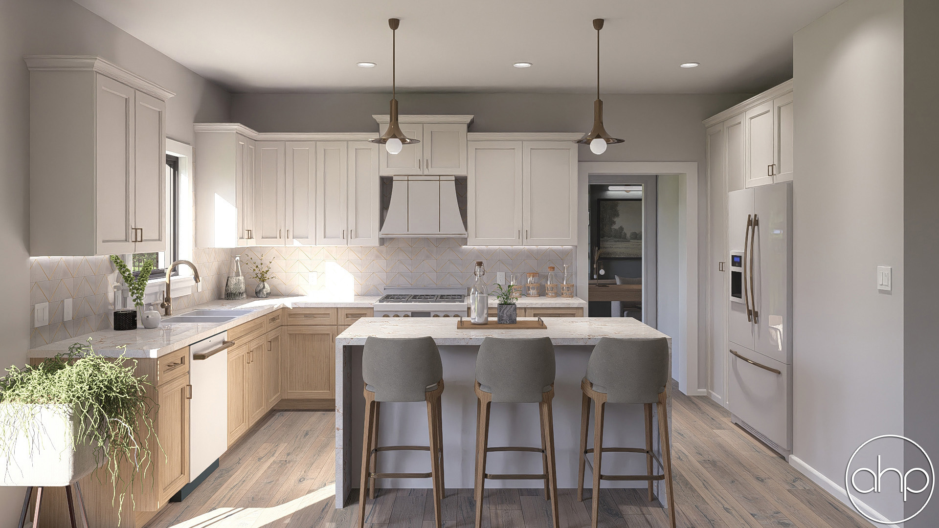 2 Story Traditional House Plan | Hartmann
