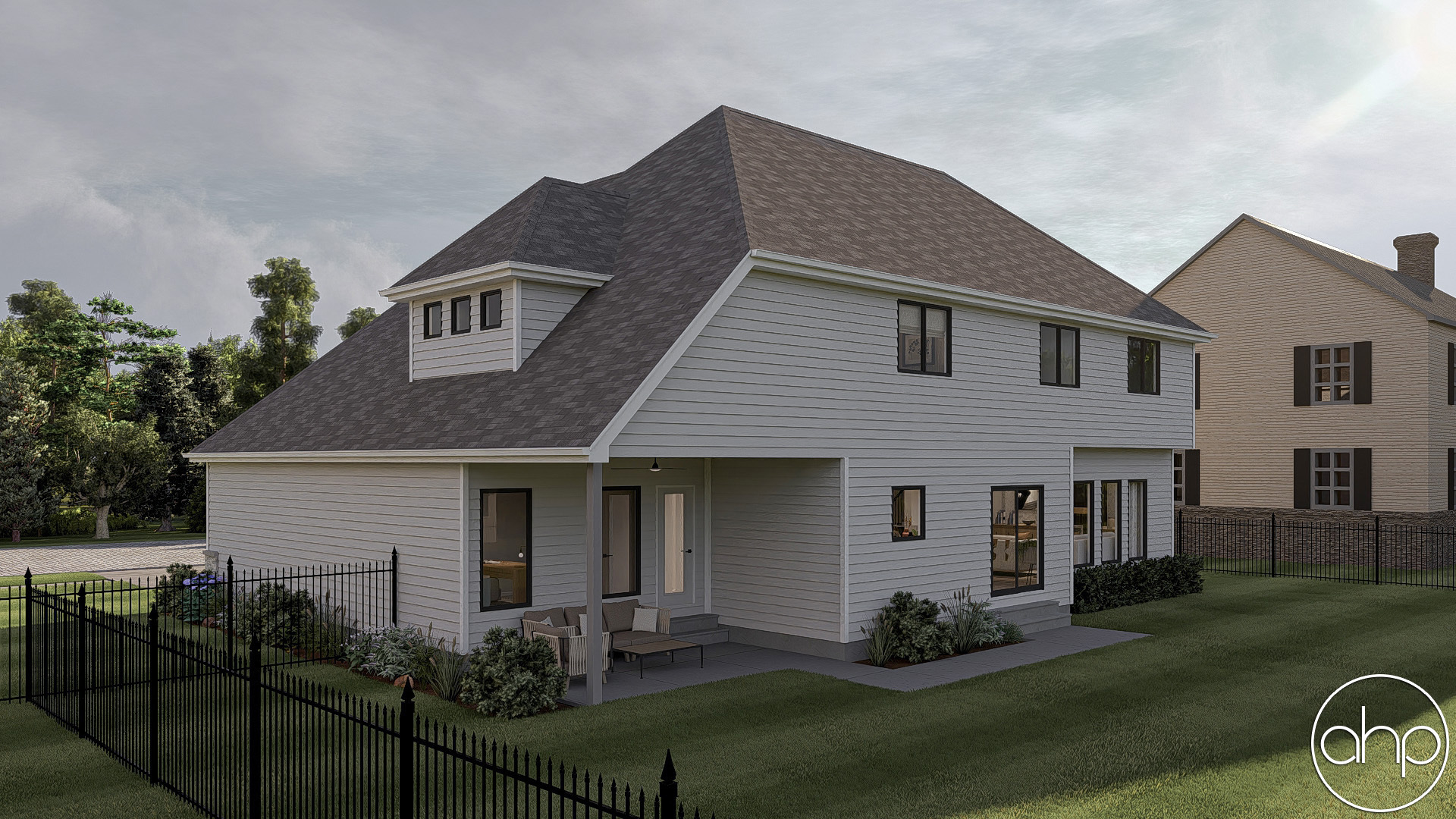 2 Story Traditional House Plan | Hartmann