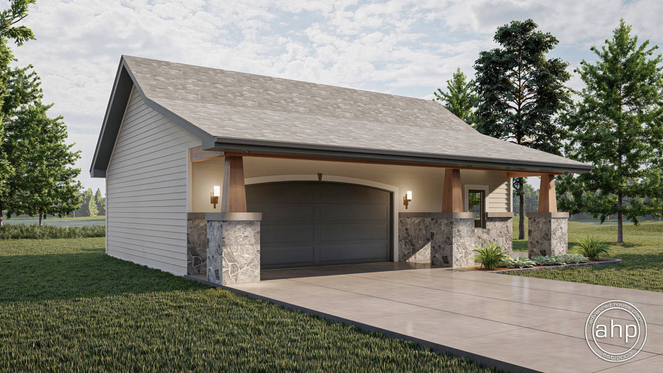 Traditional Style Garage Plan | Perdue