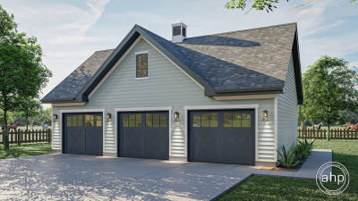 Traditional Style Garage Plan | Zikas