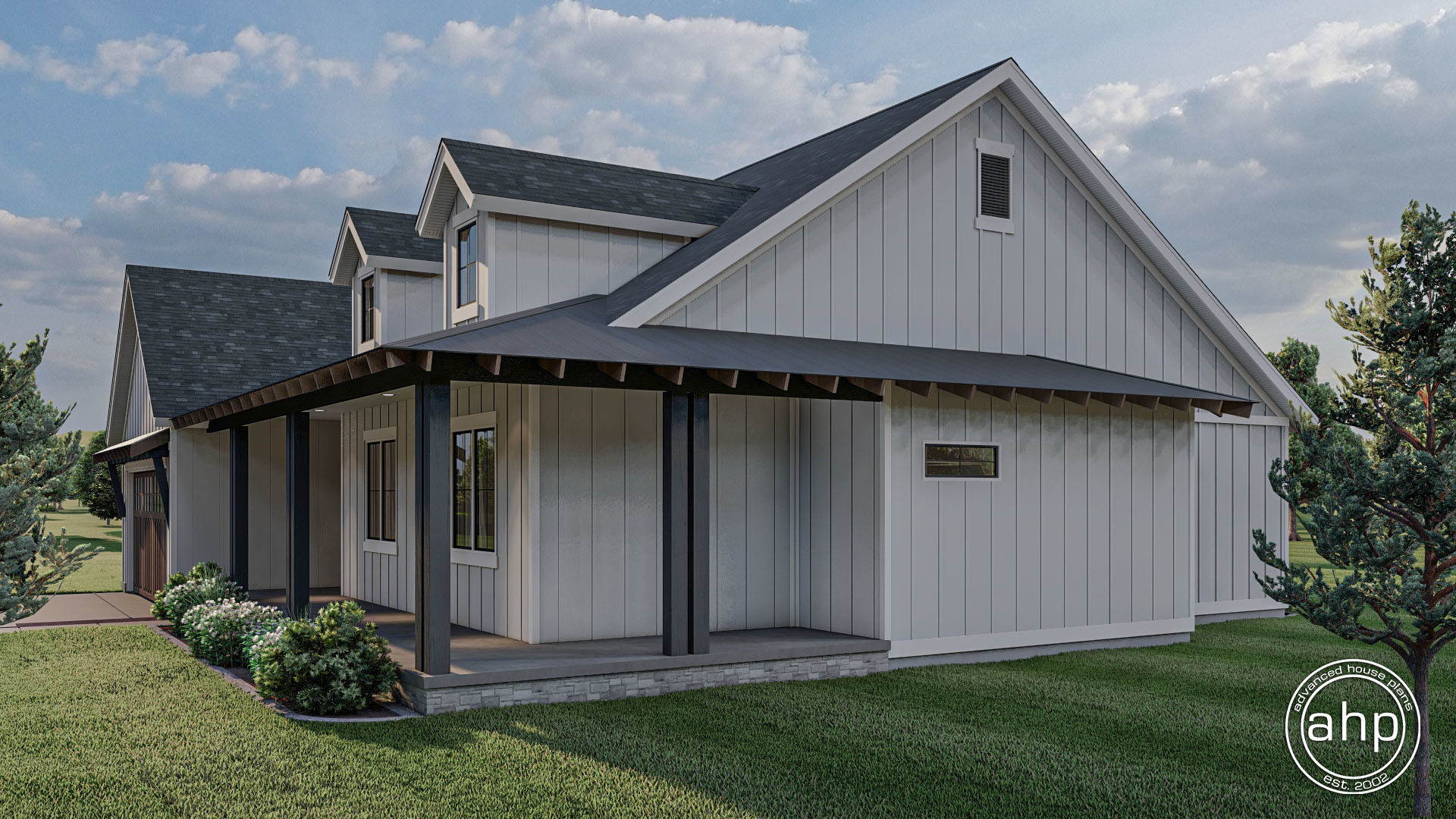One Story Modern Farmhouse | Fitzgerald