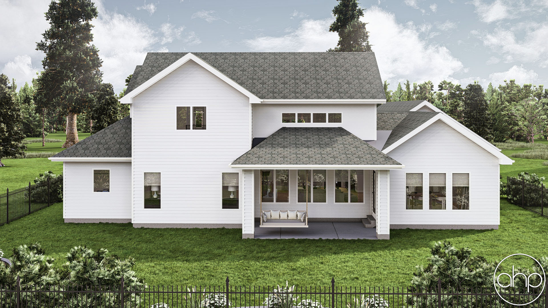 1.5 Story Craftsman House Plan | White Rock