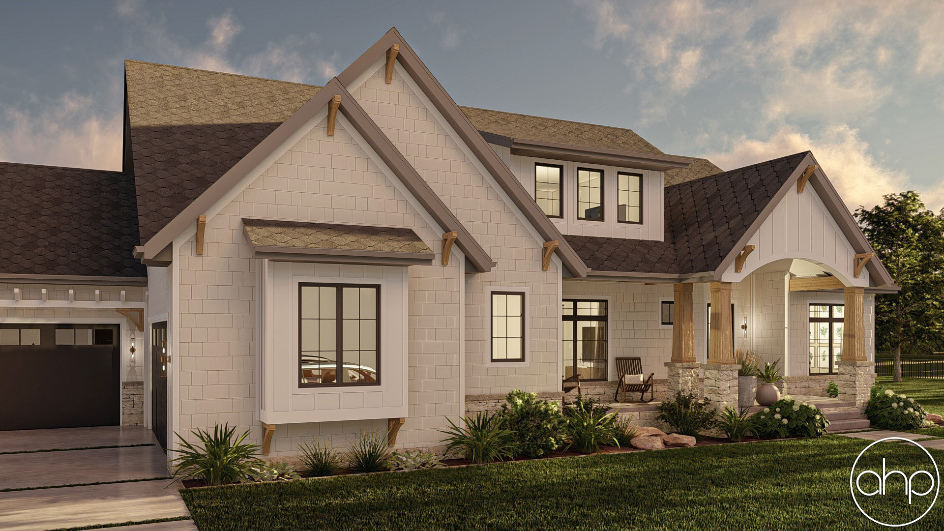 Cottage Style House Plan  | Cottage Hill