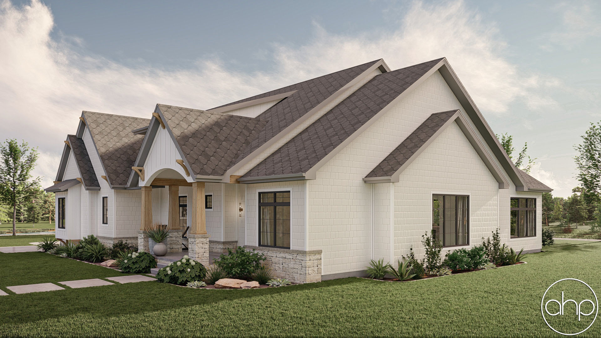 Cottage Style House Plan  | Cottage Hill