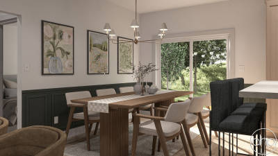 1 Story Modern Farmhouse House Plan | Daniels