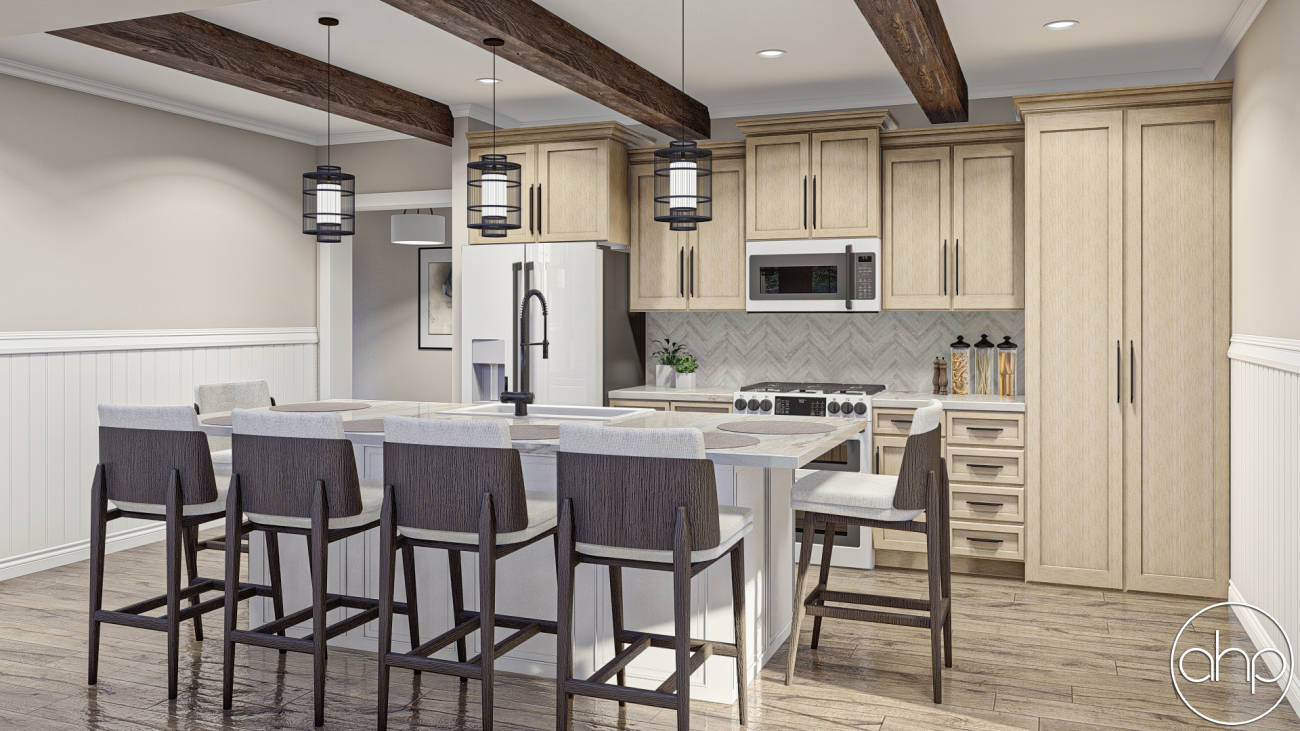 1.5 Story Modern Farmhouse House Plan | Canton