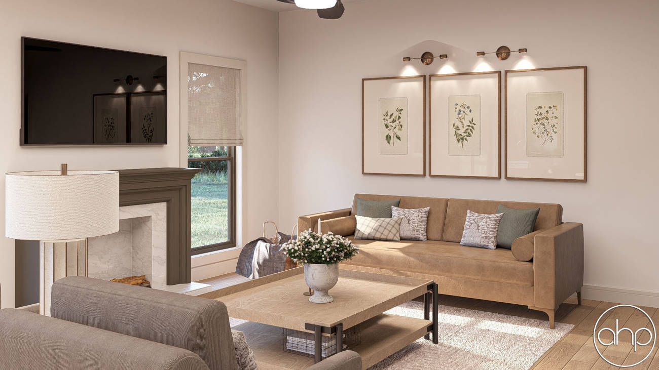 1.5 Story Craftsman House Plan | Simpson