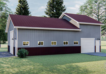 Pole Barn/Post Frame Plan | Eisenhower