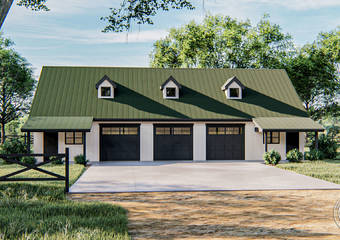 Pole Barn/Post Frame Plan | Arthur
