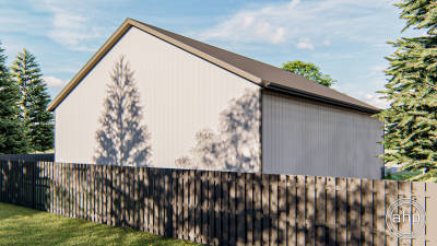 Pole Barn/Post Frame Plan | Clinton