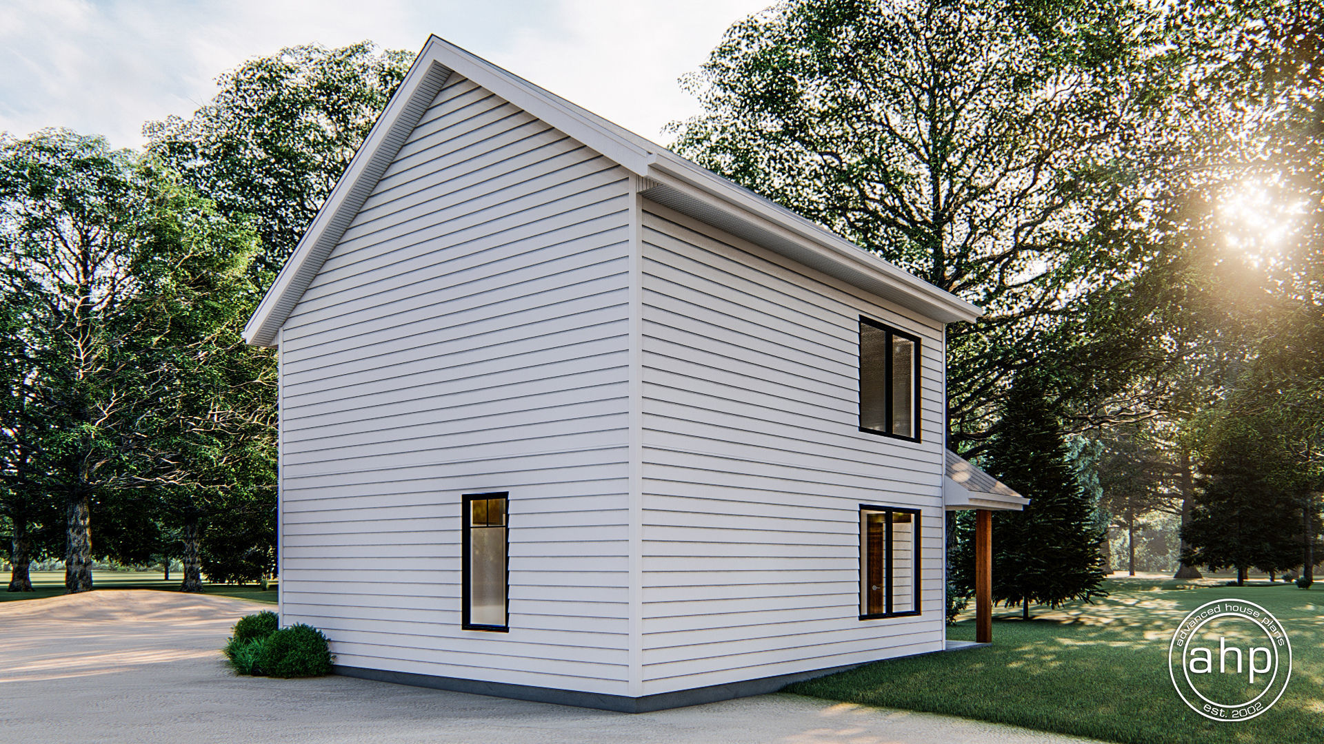 Traditional Style Cabin Plan | Sanders