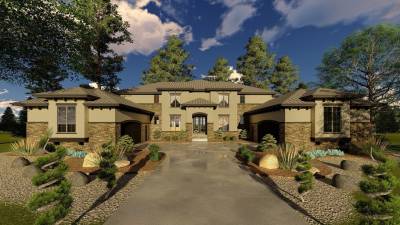 2 Story Mediterranean House plan | Magnolia