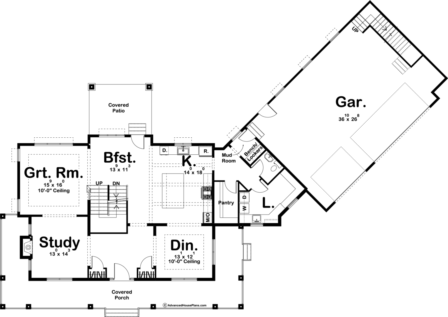 2 Story Modern Farmhouse House Plan | Melrose