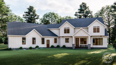 2 Story Modern Farmhouse House Plan | Melrose