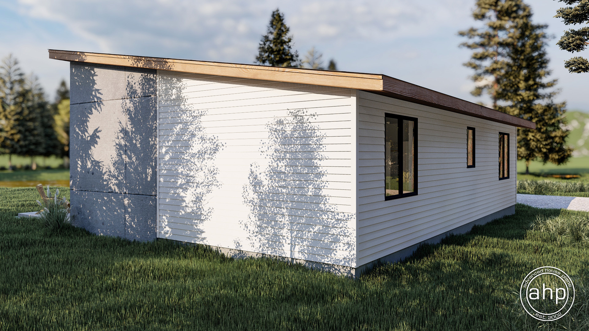 Modern Style Cabin Plan | Hickman