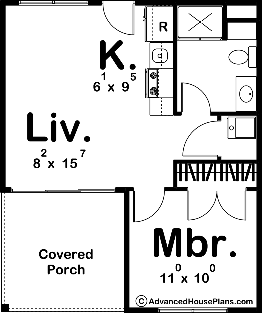 Modern Style Cabin Plan | Bluestone