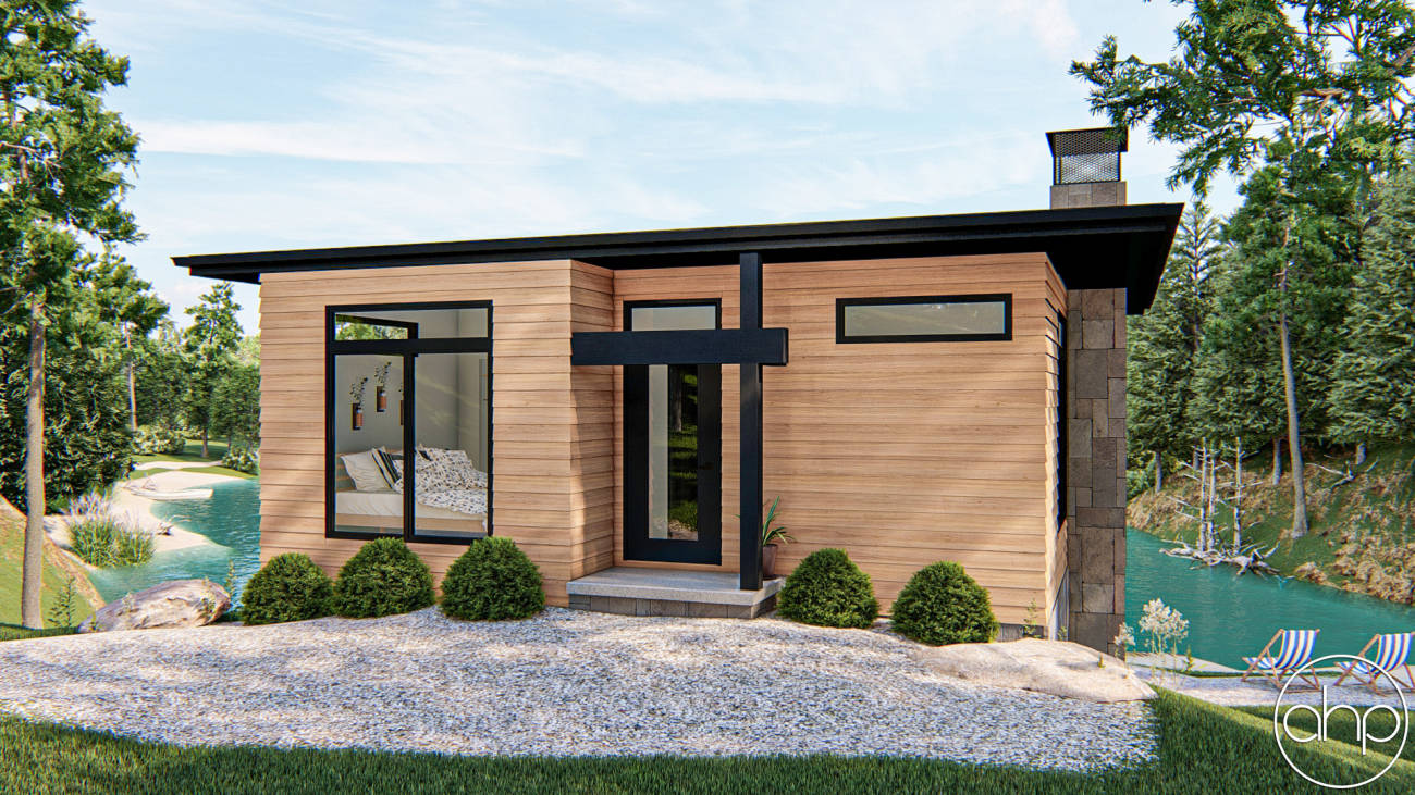 Modern Style Cabin Plan | Rutledge