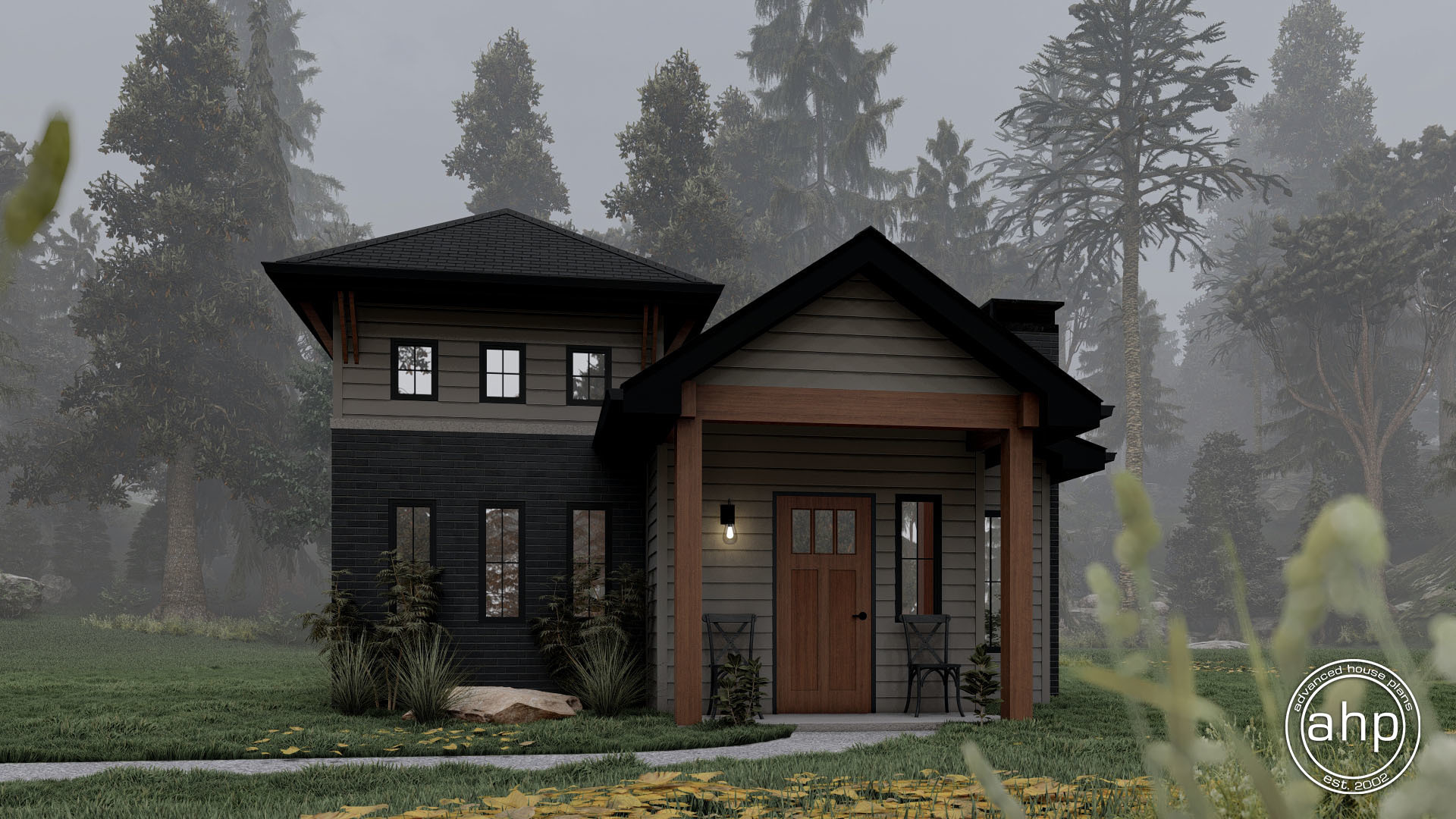 Craftsman Style Cabin Plan | Cotton Creek