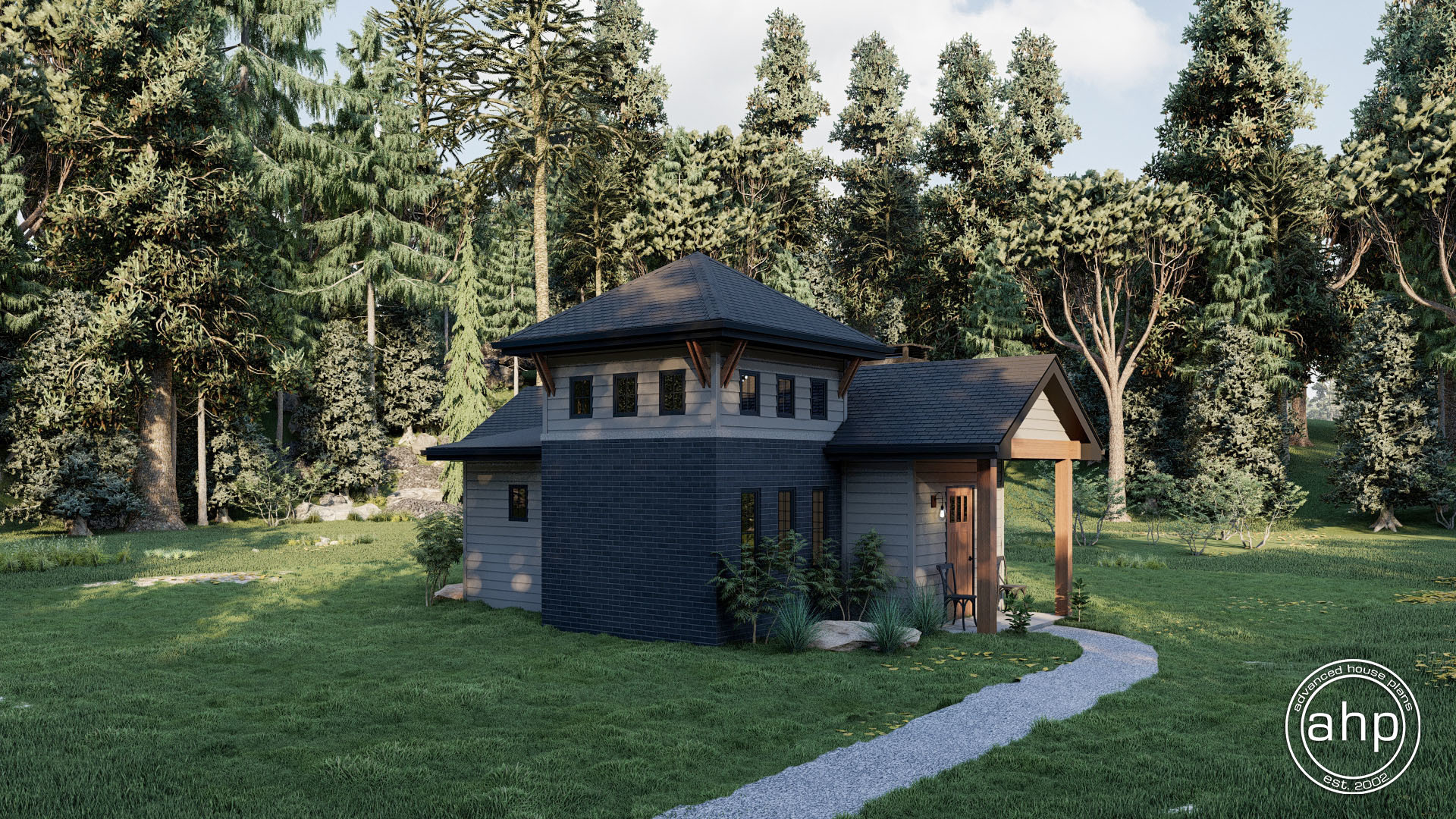 Craftsman Style Cabin Plan | Cotton Creek