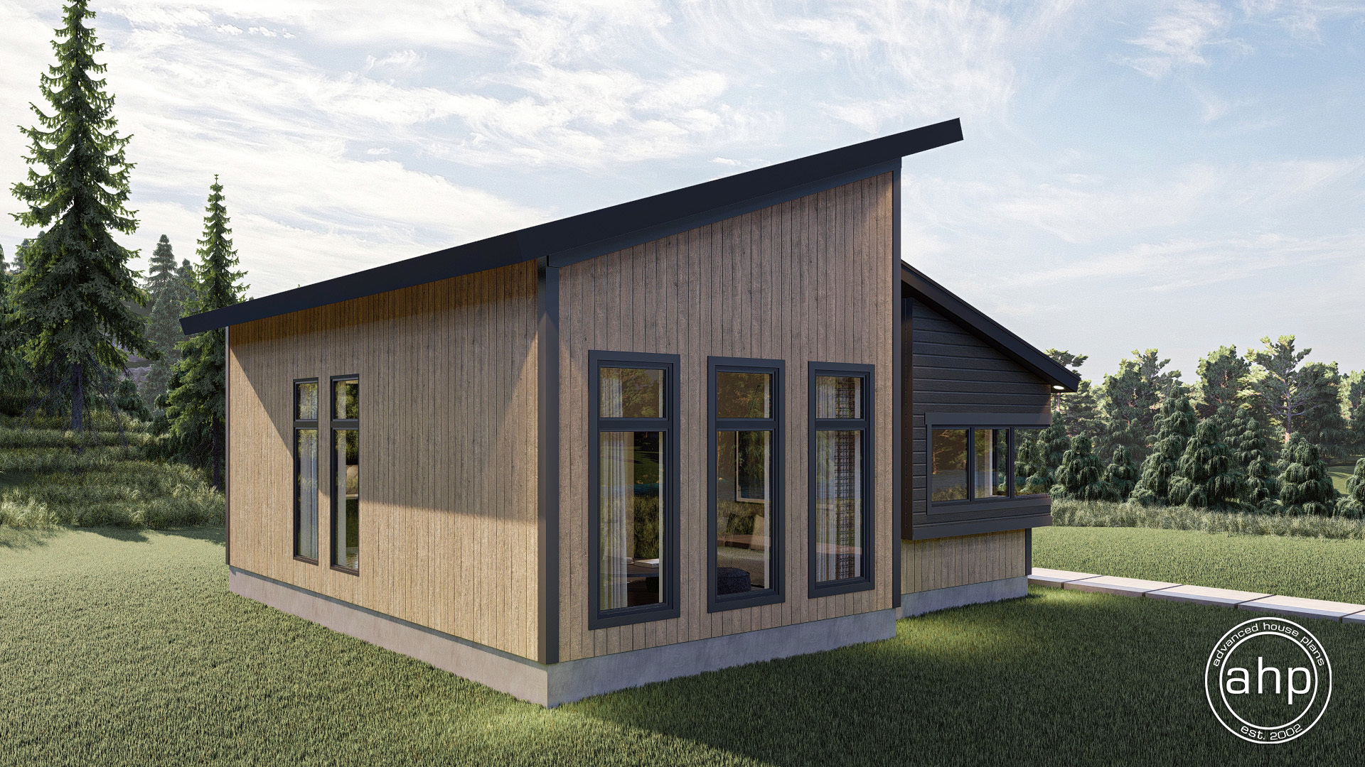 Modern Style Cabin Plan | Rustler