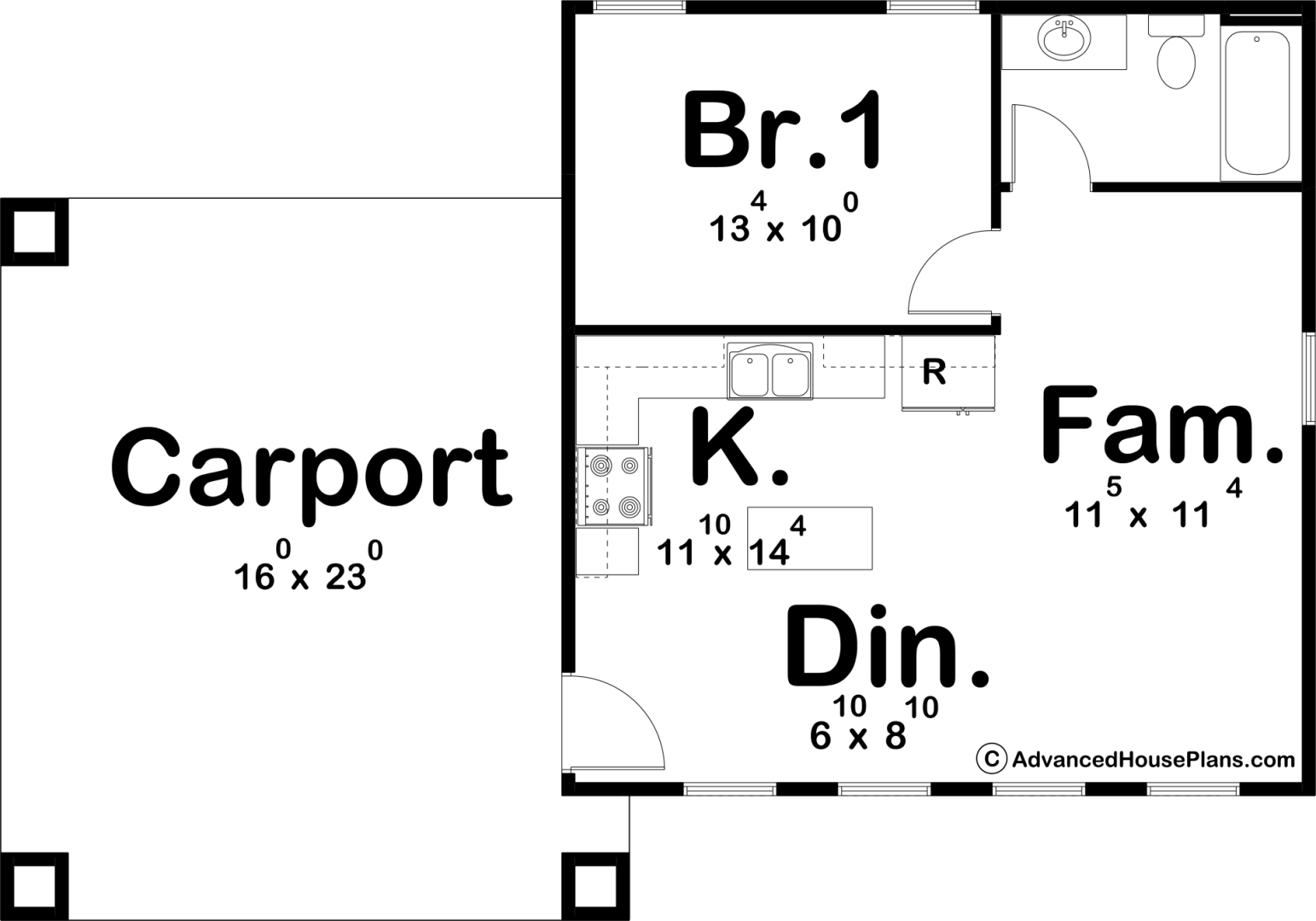 Cottage Style Cabin Plan | Forest River