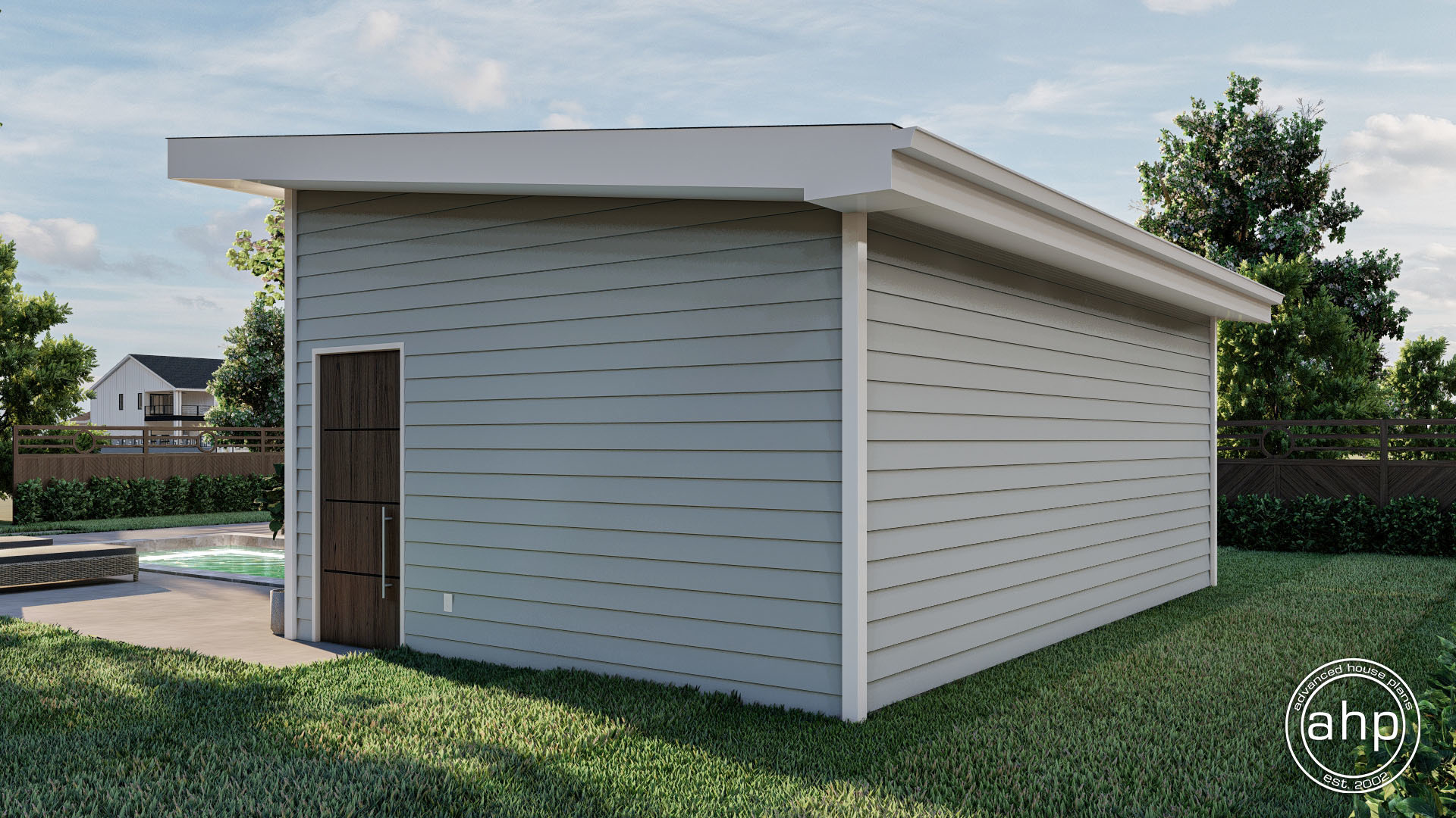 Pool House Plan | Raburn