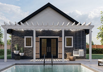 Pool House Plan | Tranquility
