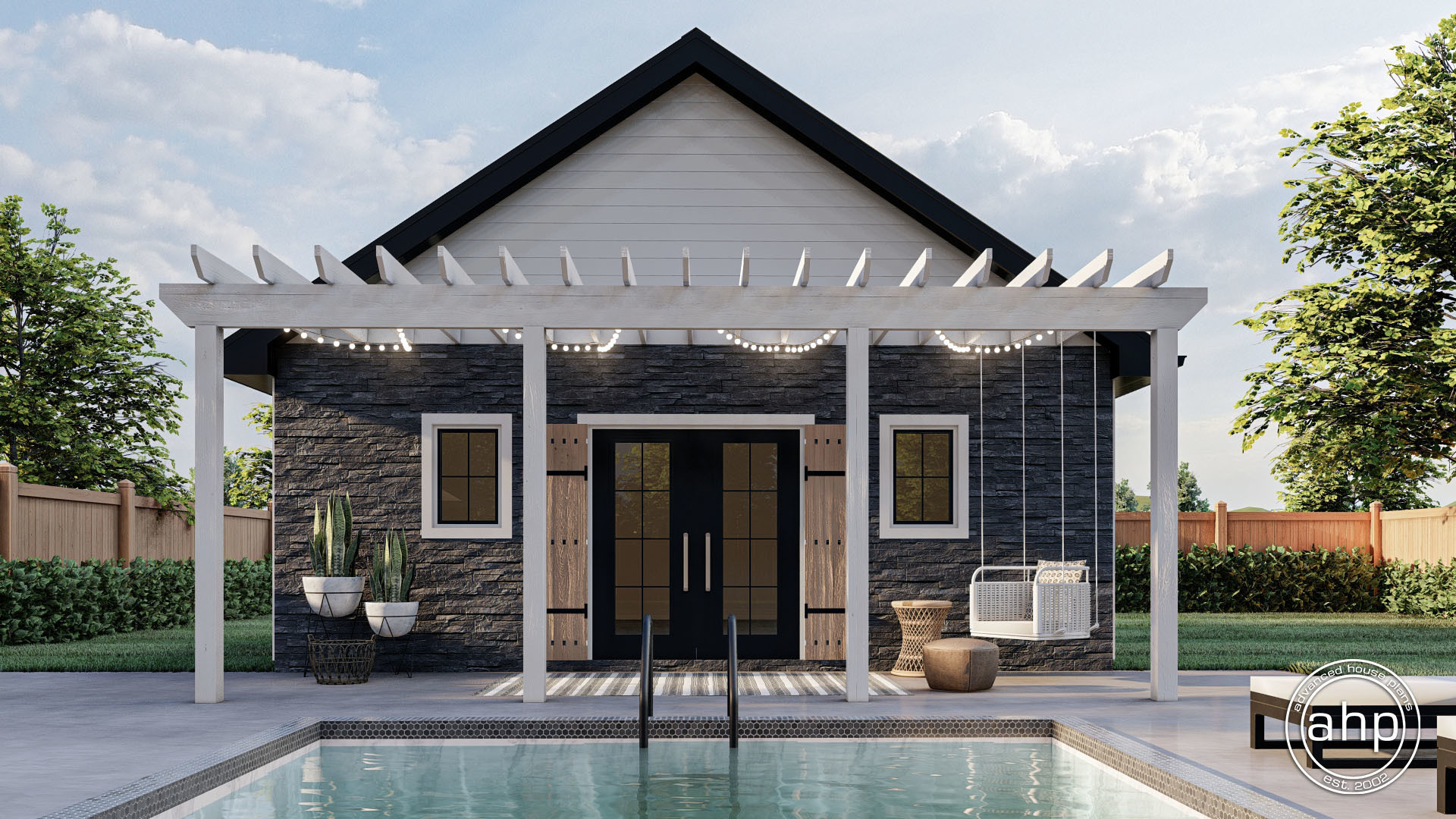 Pool House Plan | Tranquility